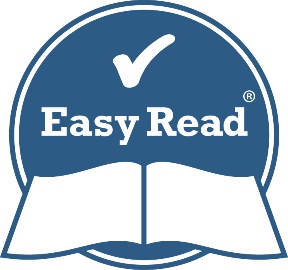 Easy read logo.