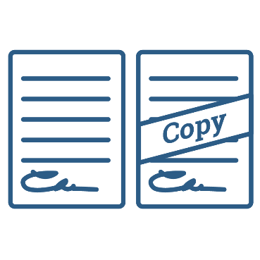 2 documents that are the same. One document says 'copy'.