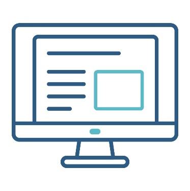 A computer screen showing a website.