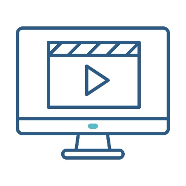 A computer screen showing a video.