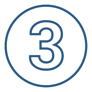 The number '3'.